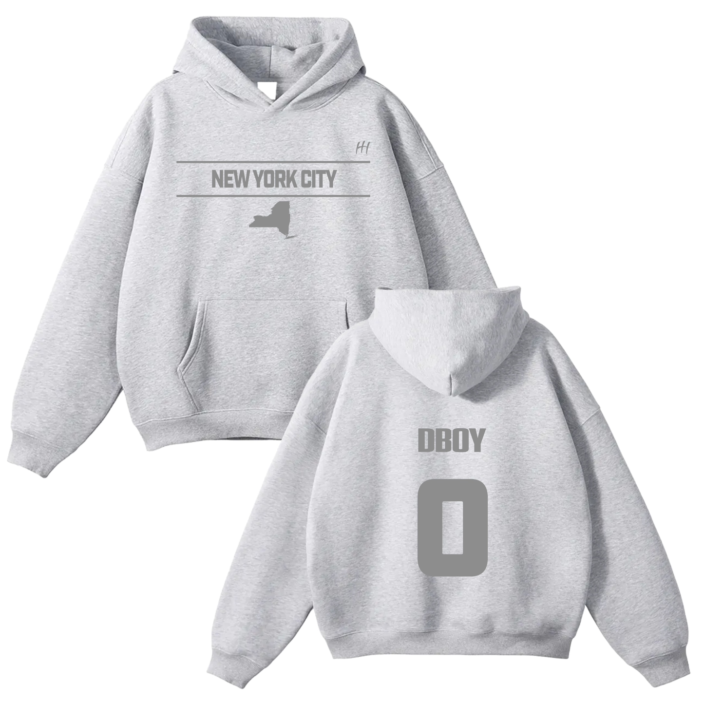 Daniel Chauvin Oversize Fleeced Hoodie