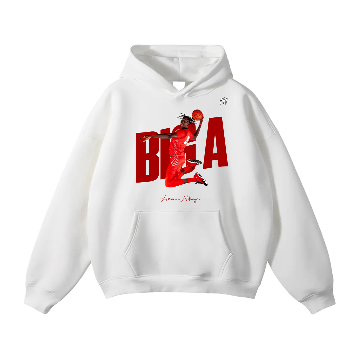 Assane Ndiaye Oversize Fleeced Hoodie