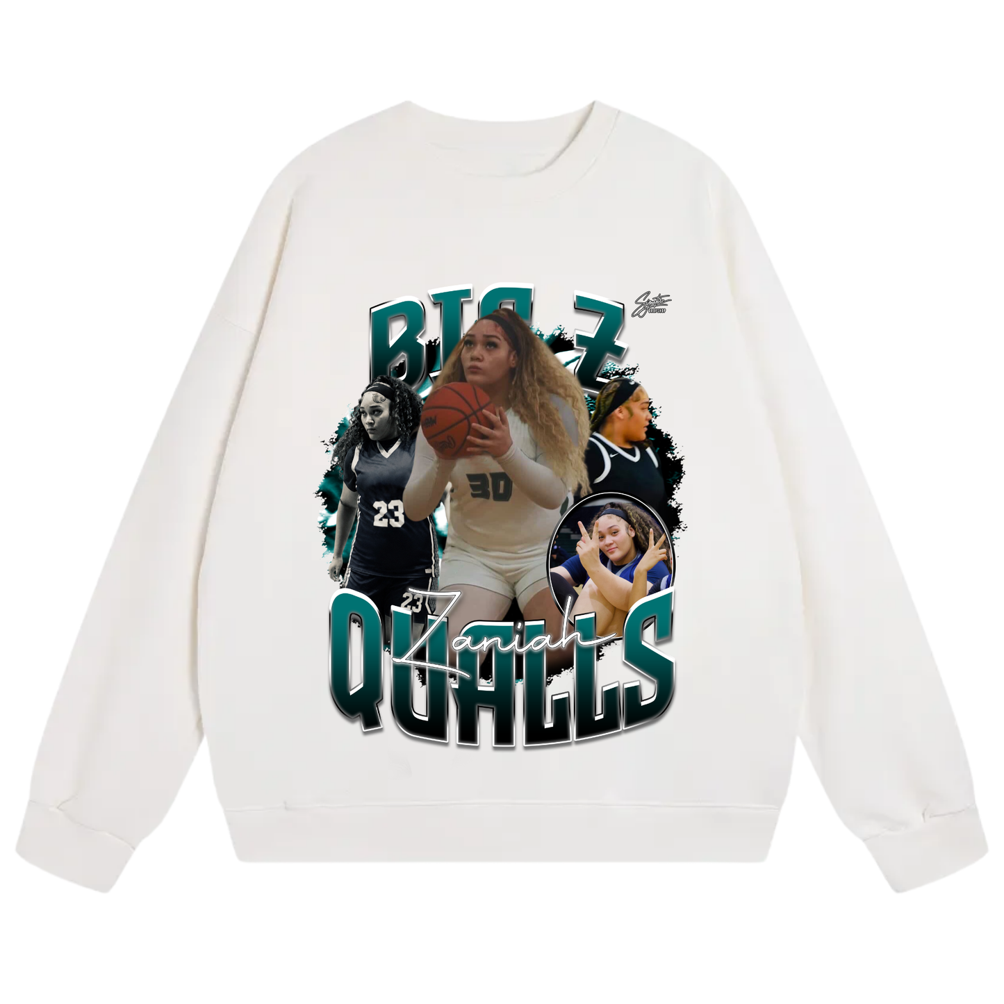 Zaniah Qualls Heavyweight Crewneck Sweatshirt