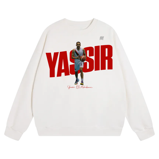 El mahdaoui Yassir  Heavyweight Crewneck Sweatshirt