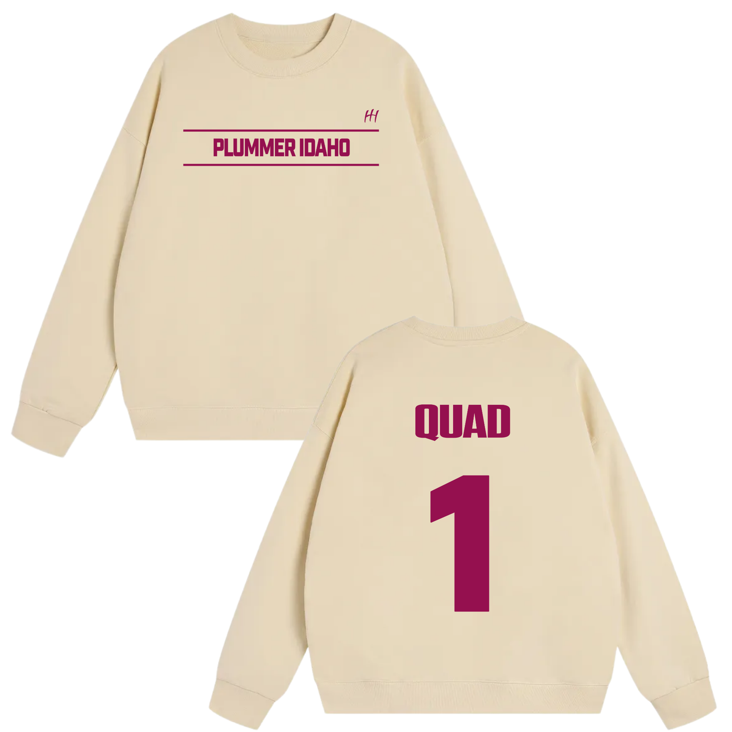 Vander Brown Heavyweight Crewneck Sweatshirt