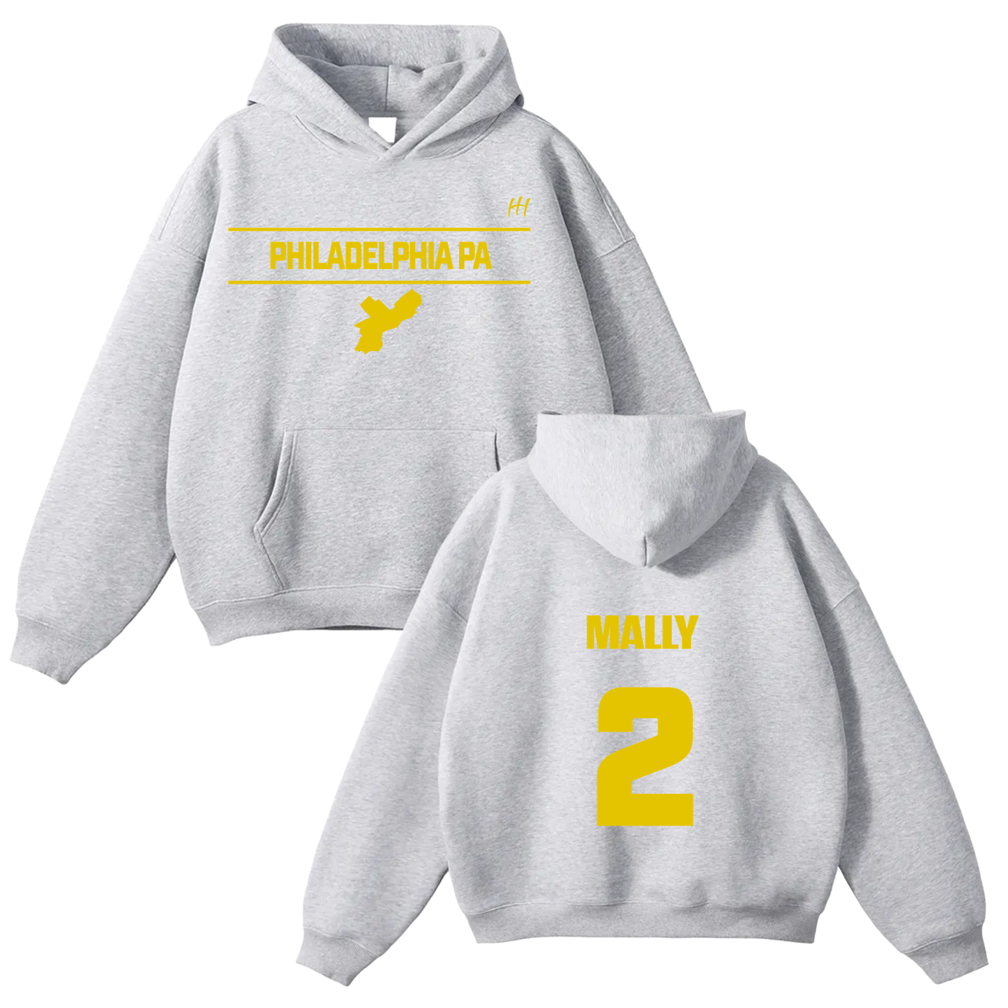 Malachi Montgomery Oversize Fleeced Hoodie
