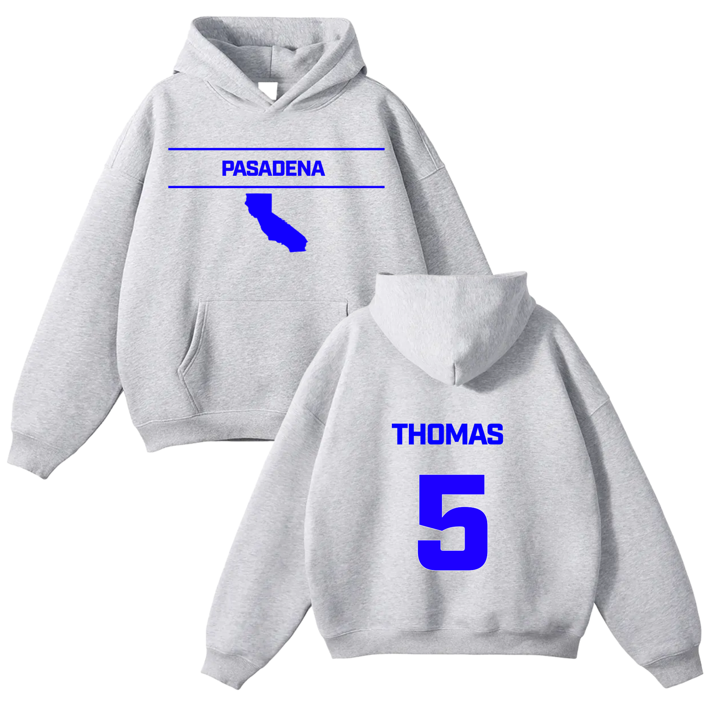 DJ Thomas Oversize Fleeced Hoodie