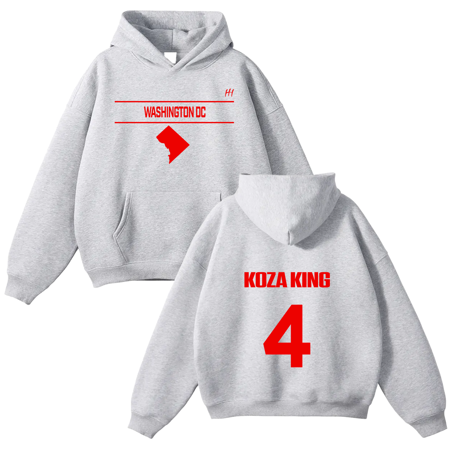 Trevon Shorts Oversize Fleeced Hoodie