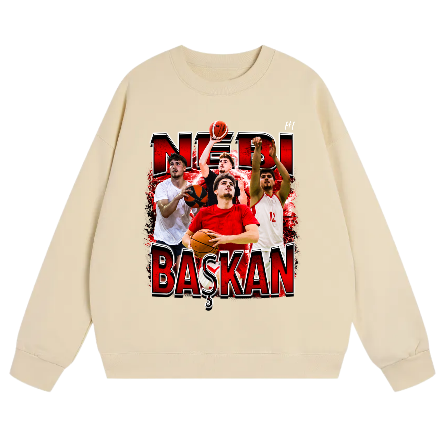 Nebi Başkan Heavyweight Crewneck Sweatshirt