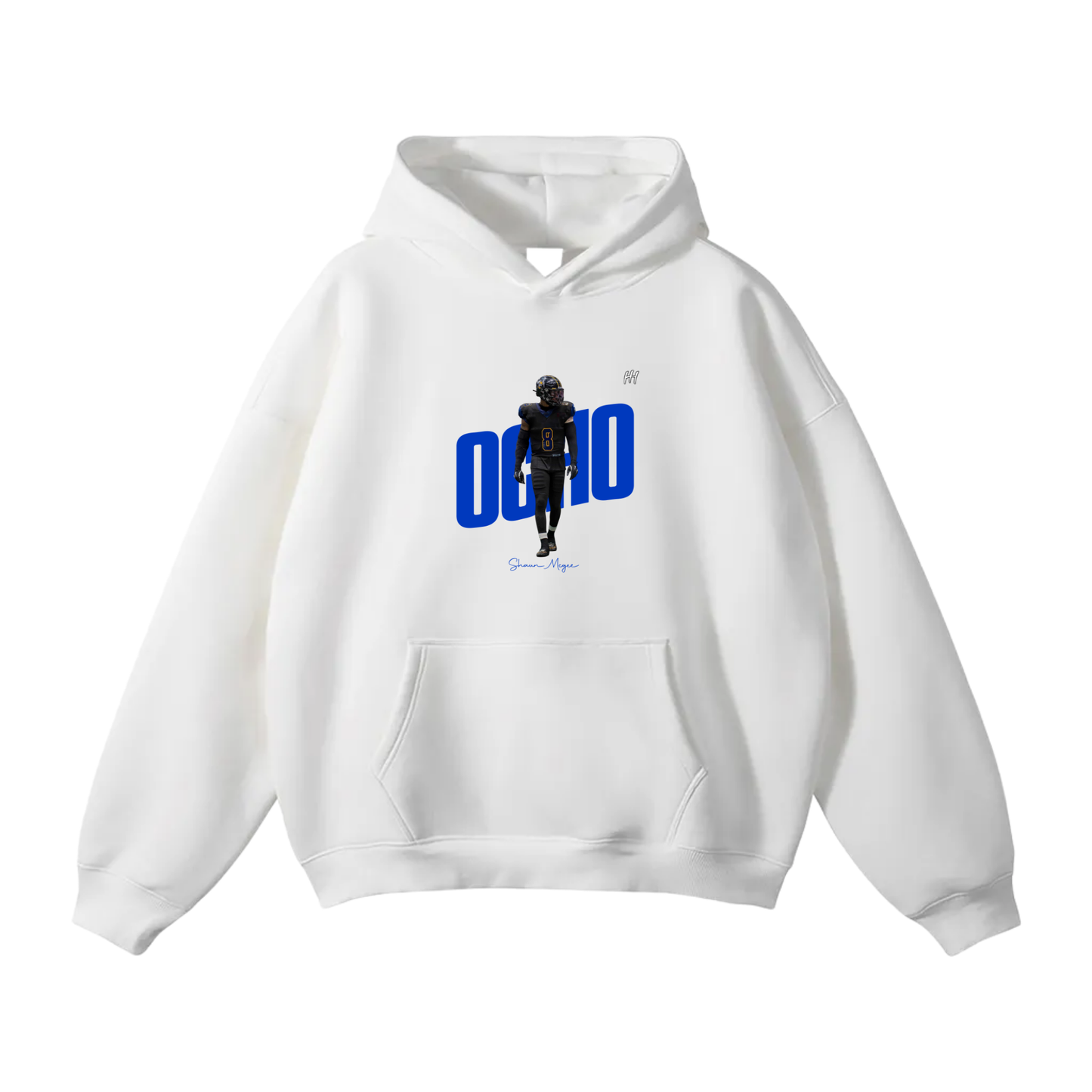 Shaun Mcgee Oversize Fleeced Hoodie