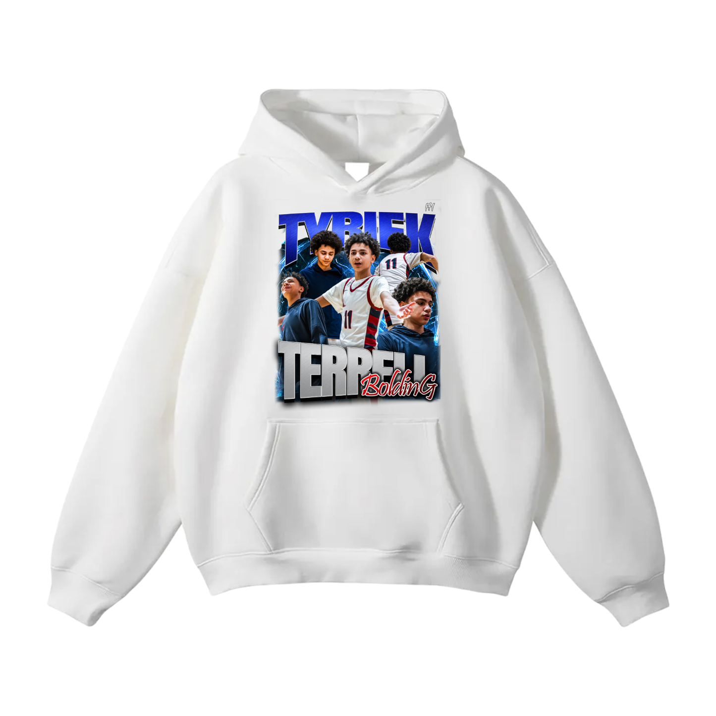 Tyriek Terrell Bolding Oversize Fleeced Hoodie