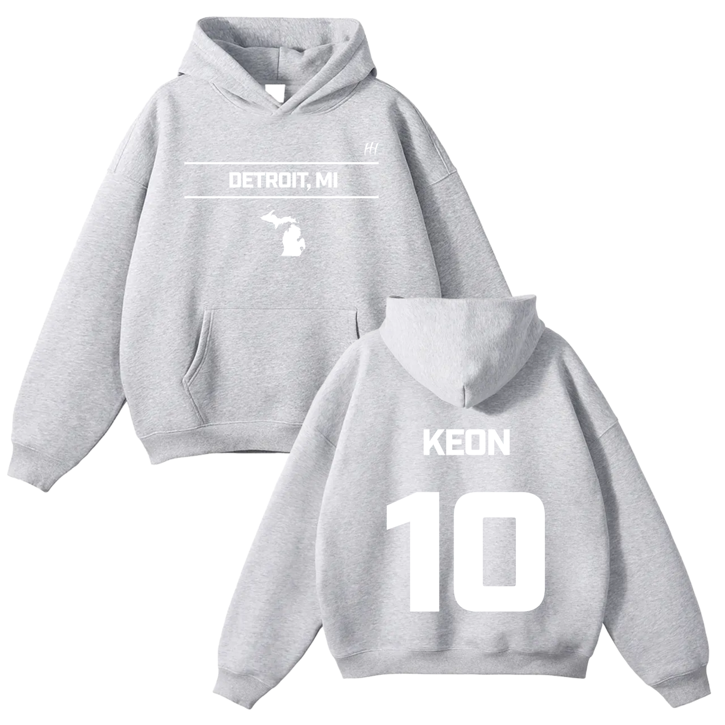 Keon Maggitt Oversize Fleeced Hoodie