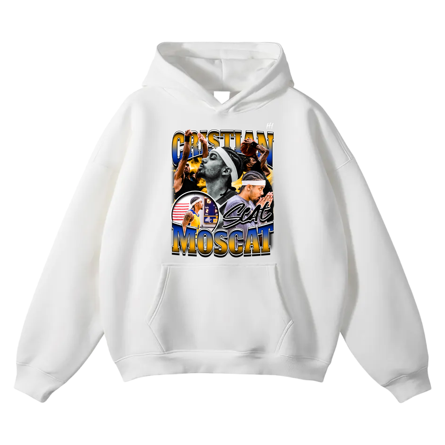 Cristian Moscat Oversize Fleeced Hoodie