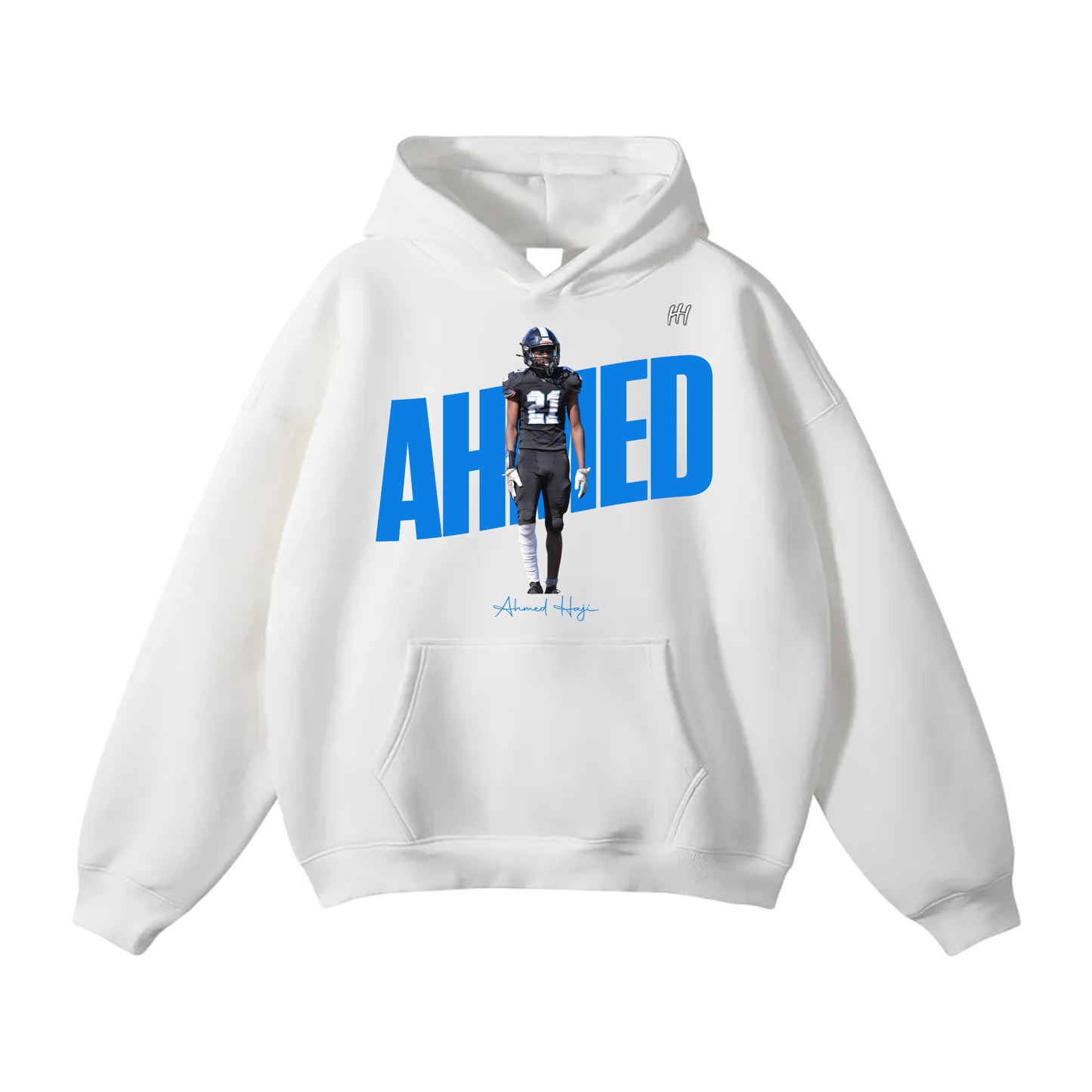 Ahmed Haji Oversize Fleeced Hoodie