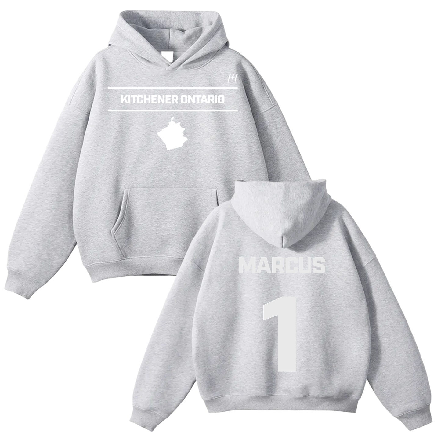 Marcus Barnes Oversize Fleeced Hoodie