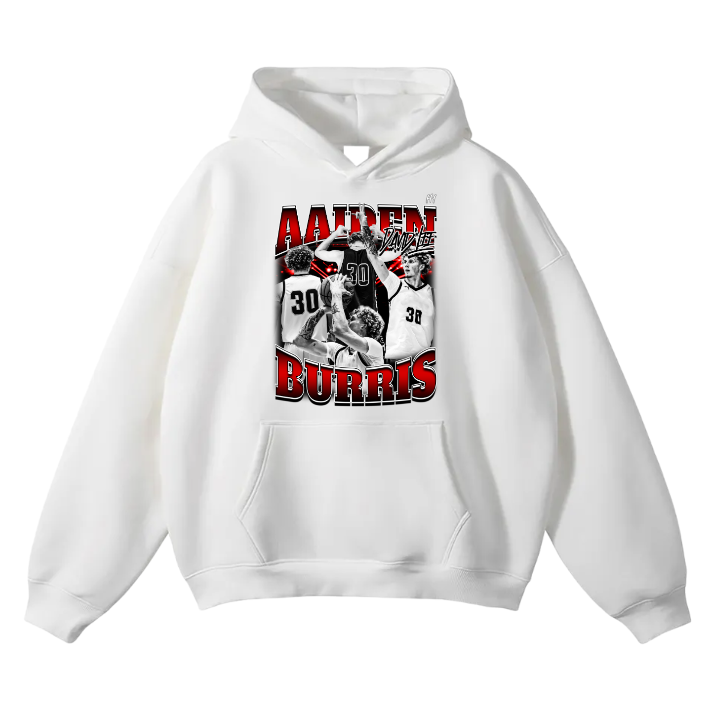 Aaiden David’Lee Burris Oversize Fleeced Hoodie