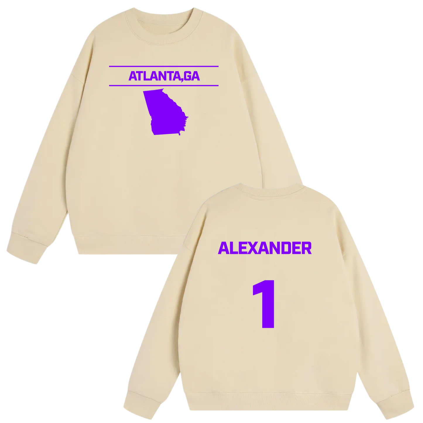 Jaylan Alexander Heavyweight Crewneck Sweatshirt