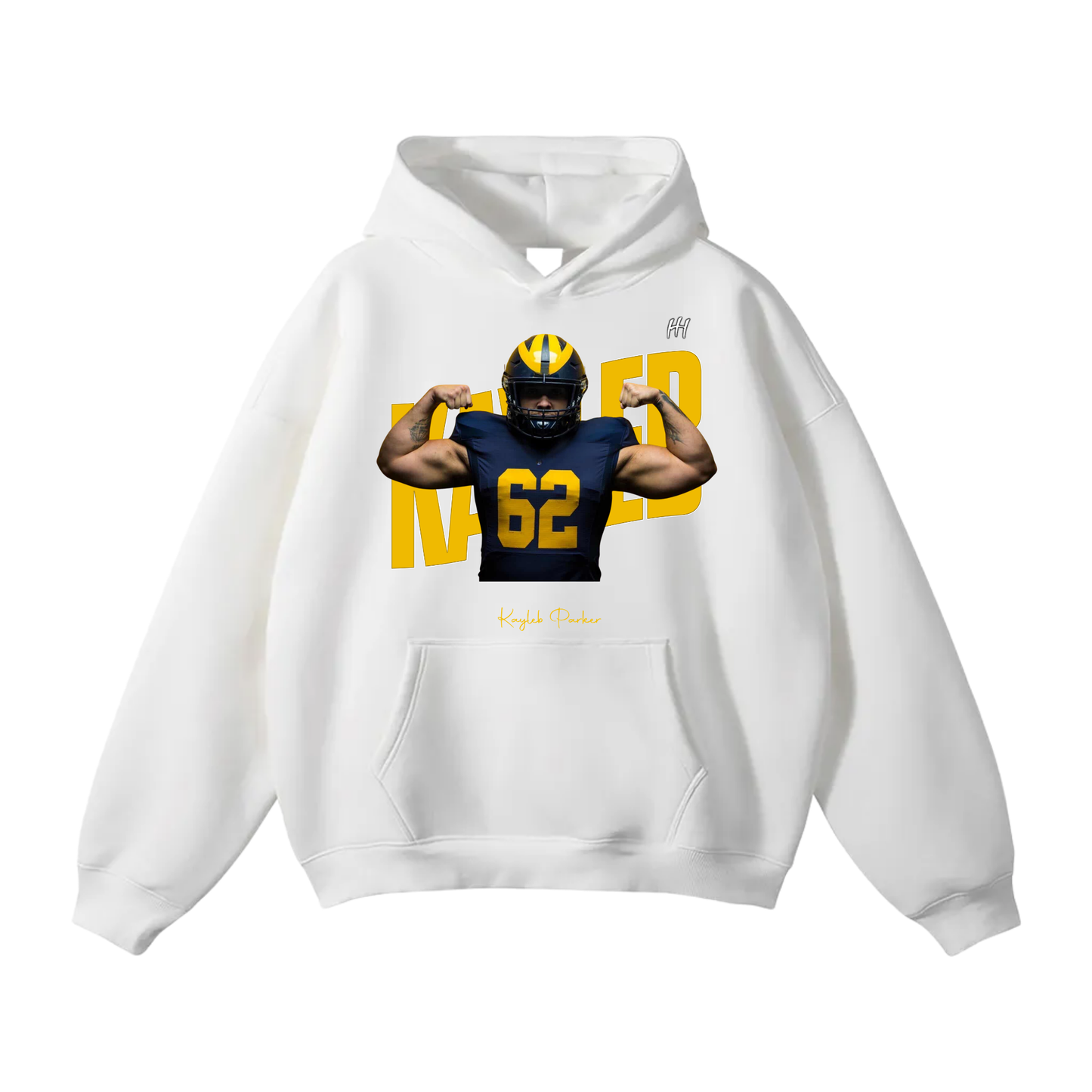 Kayleb Parker Oversize Fleeced Hoodie