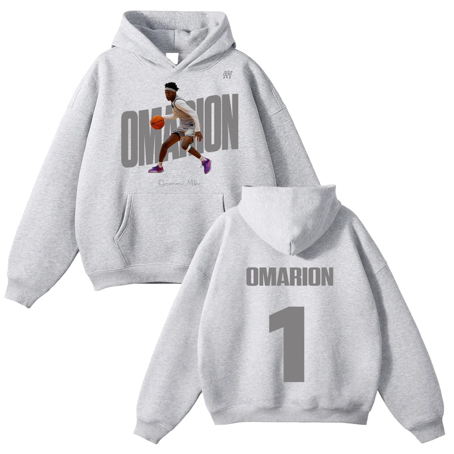 Omarion Miller 2 Oversize Fleeced Hoodie