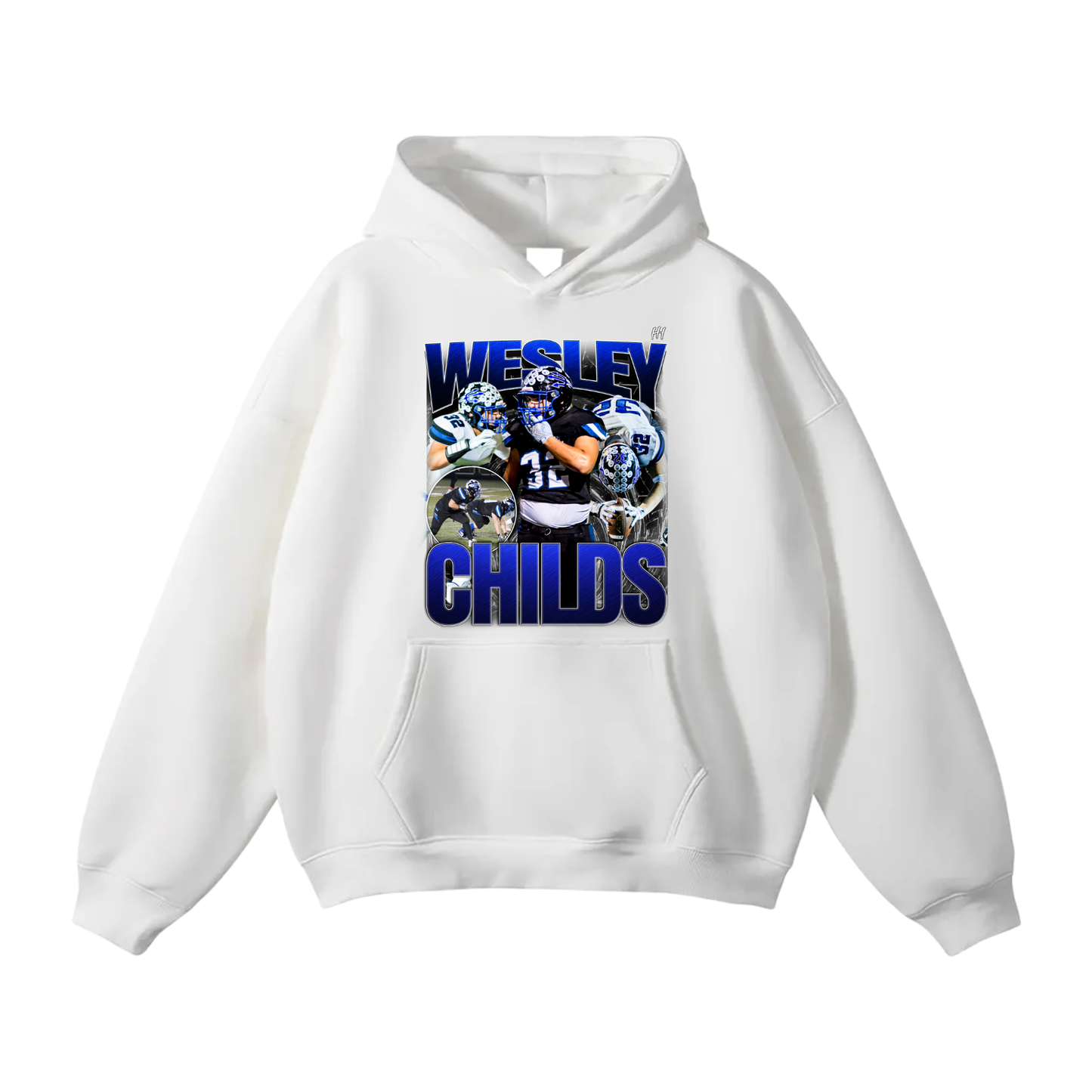 Wesley Childs Oversize Fleeced Hoodie