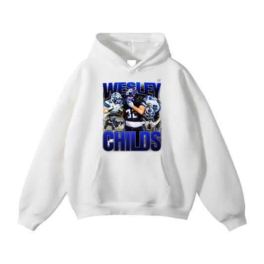 Wesley Childs Oversize Fleeced Hoodie