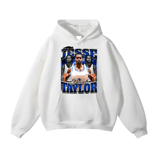 Jesse David Taylor Oversize Fleeced Hoodie