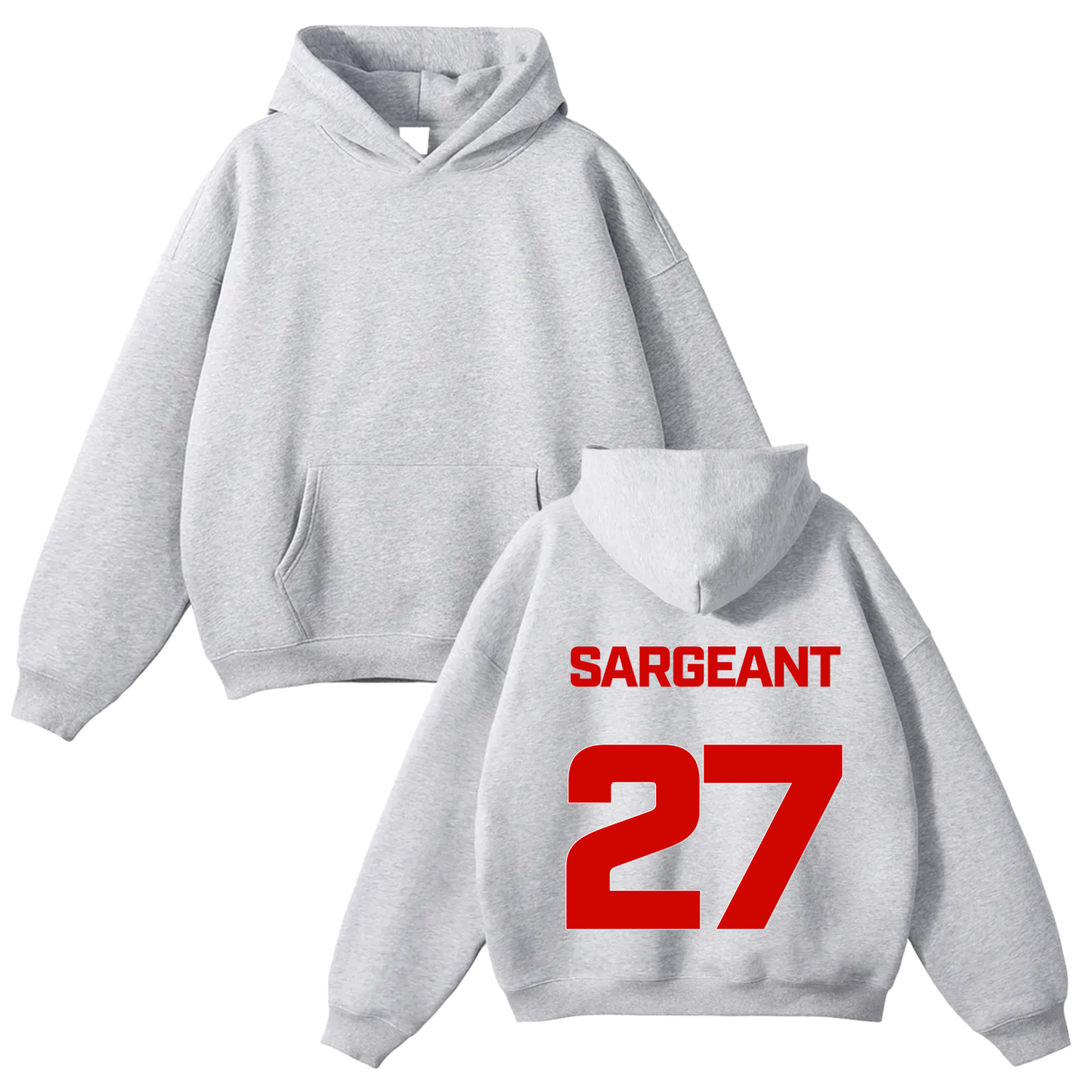 Caleb Sargeant Oversize Fleeced Hoodie