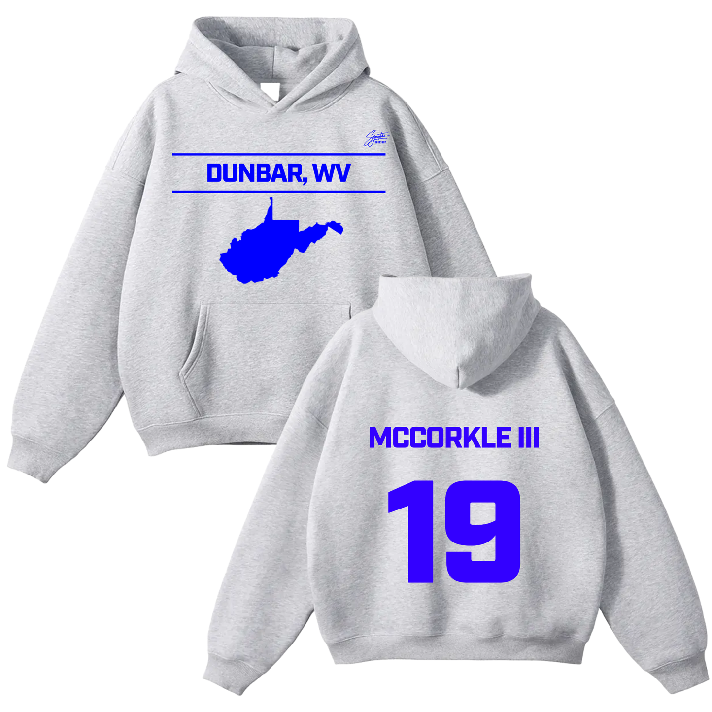 Chris Mccorkle III Oversize Fleeced Hoodie