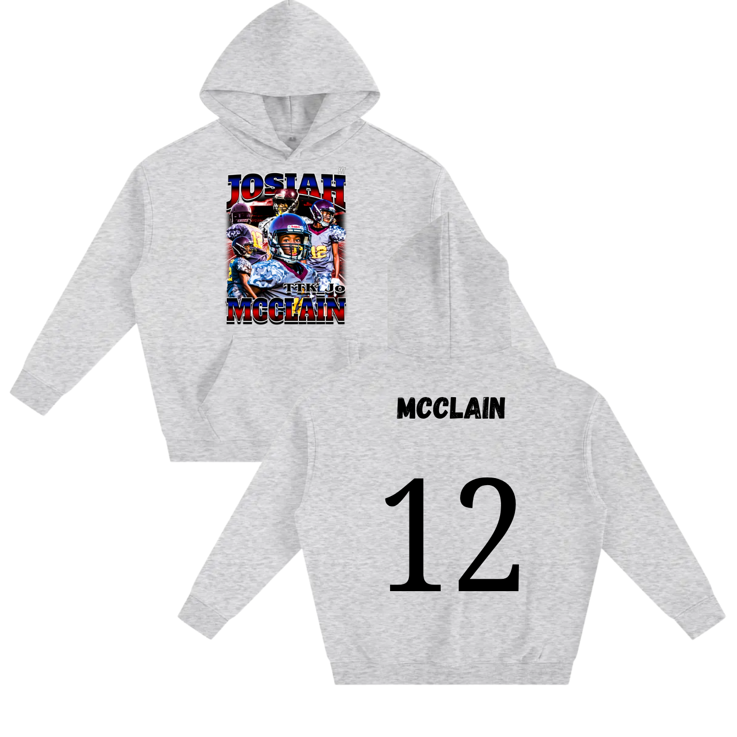 Josiah Mcclain Oversize Fleeced Hoodie