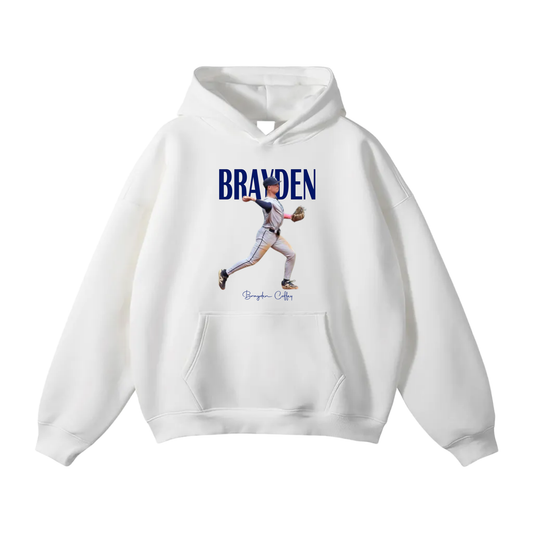 Brayden Coffey Oversize Fleeced Hoodie