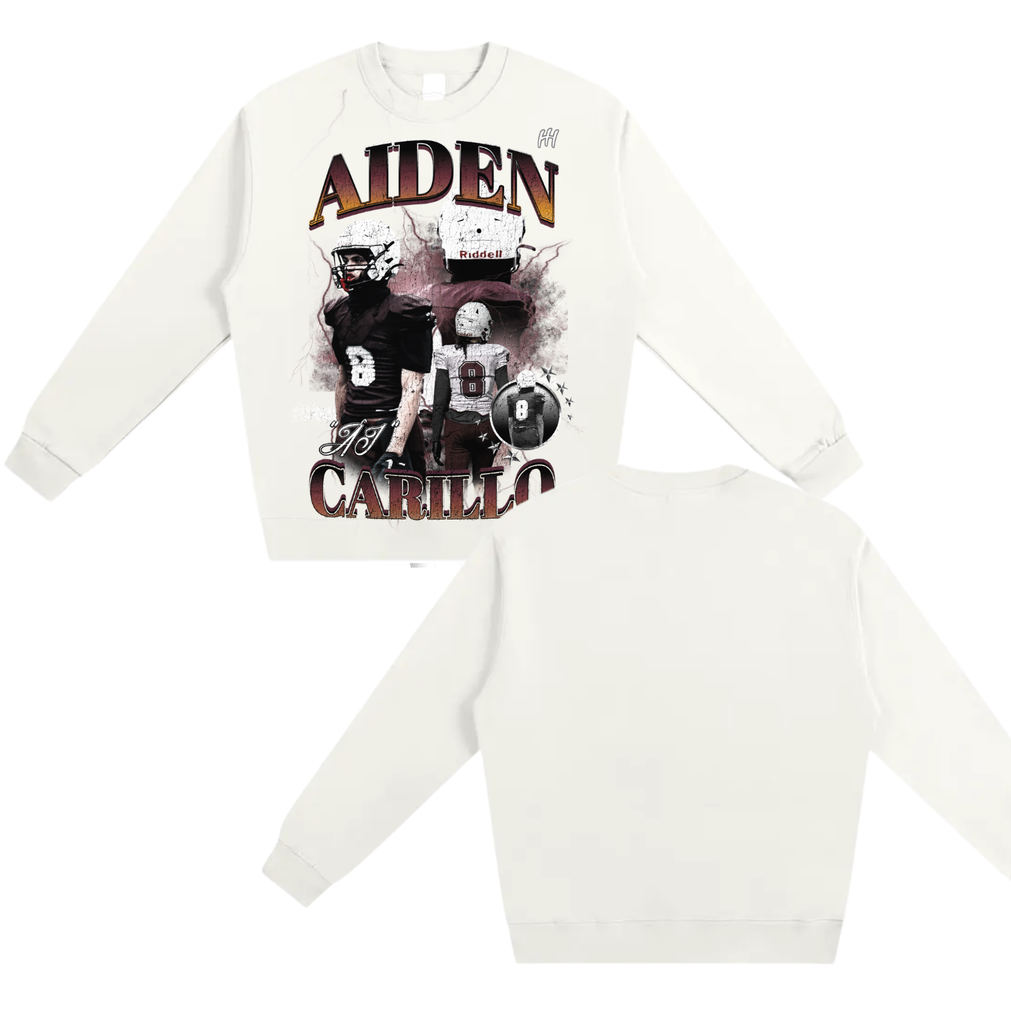 Aiden AJ Carillo Heavyweight Crewneck Sweatshirt