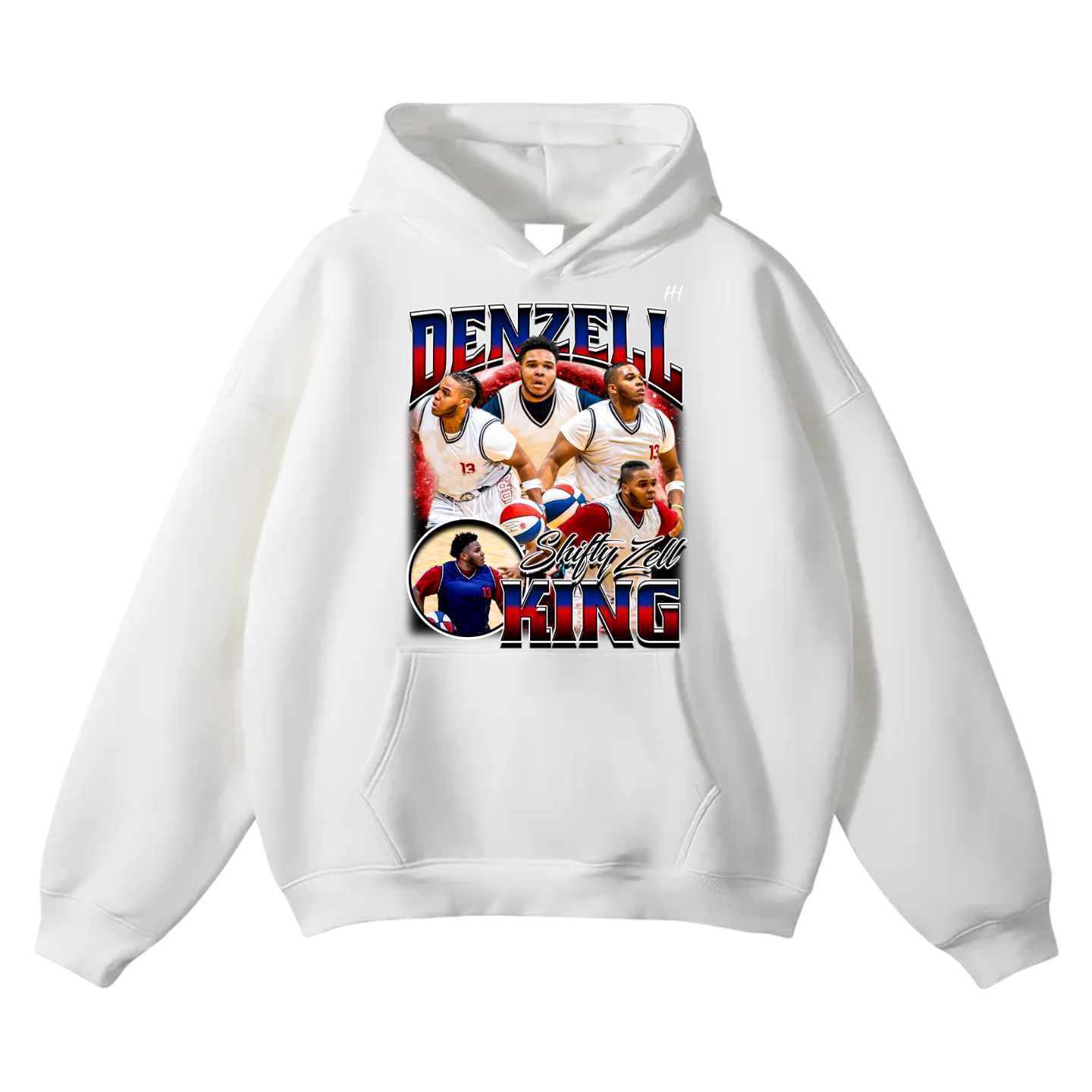 Denzell King Oversize Fleeced Hoodie