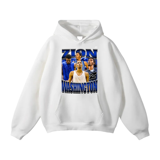 Zion Washington Oversize Fleeced Hoodie