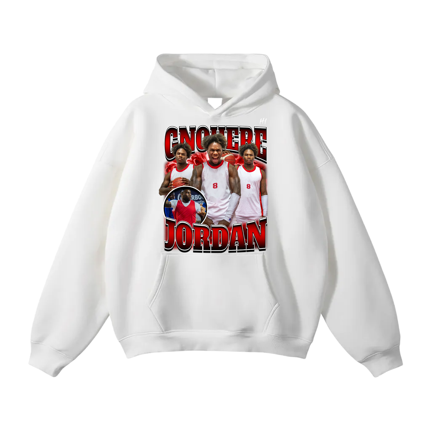 Gnohere Jordan Oversize Fleeced Hoodie