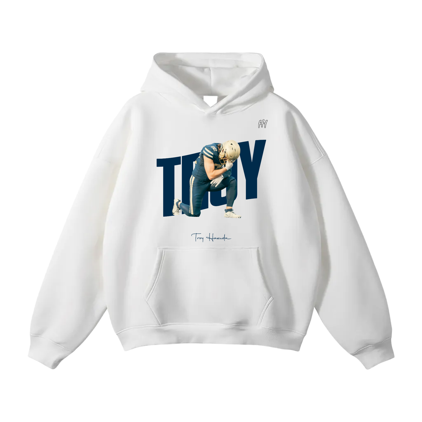 Troy Hazuda Oversize Fleeced Hoodie