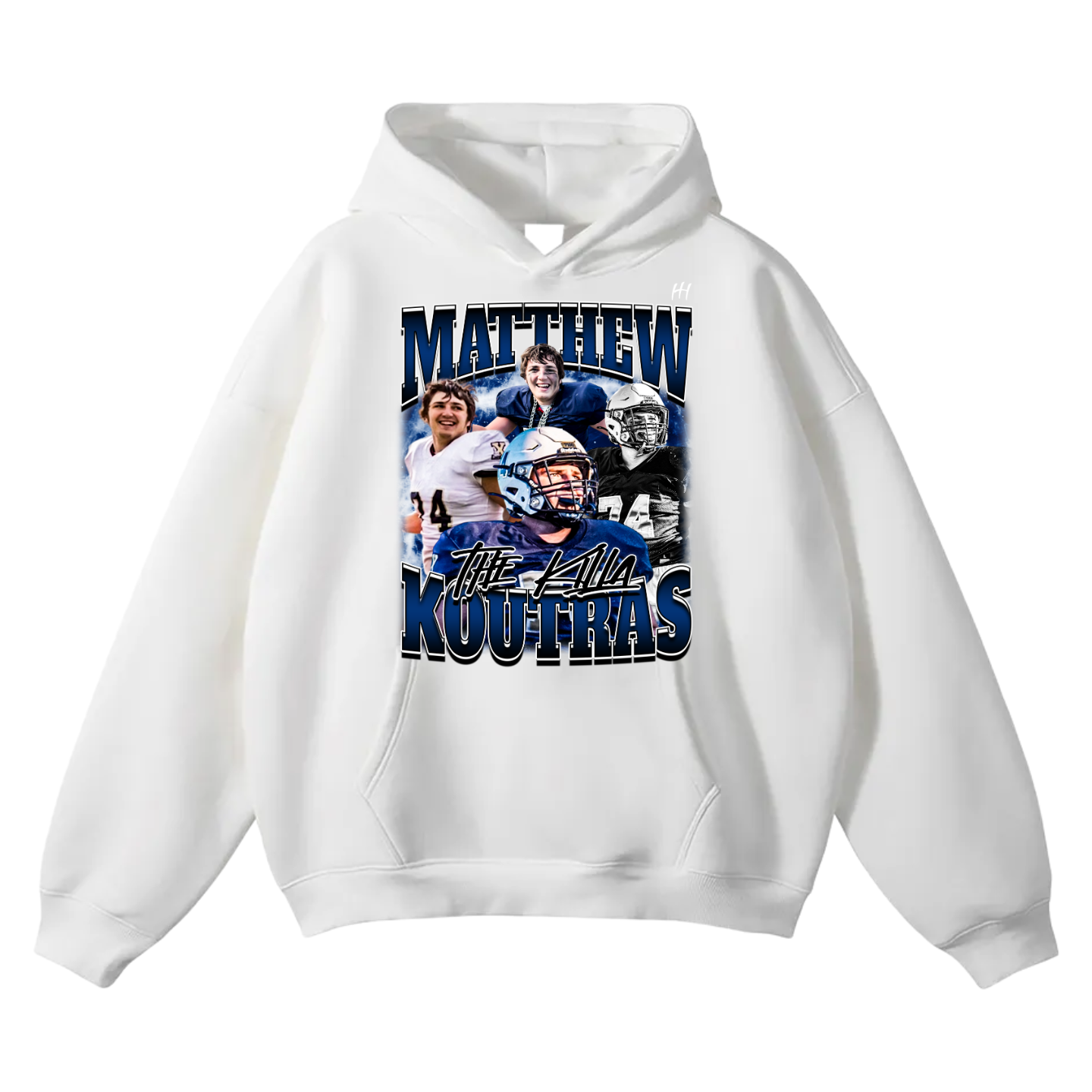 Matthew Koutras Oversize Fleeced Hoodie