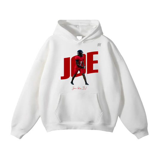 Joe key IV Oversize Fleeced Hoodie
