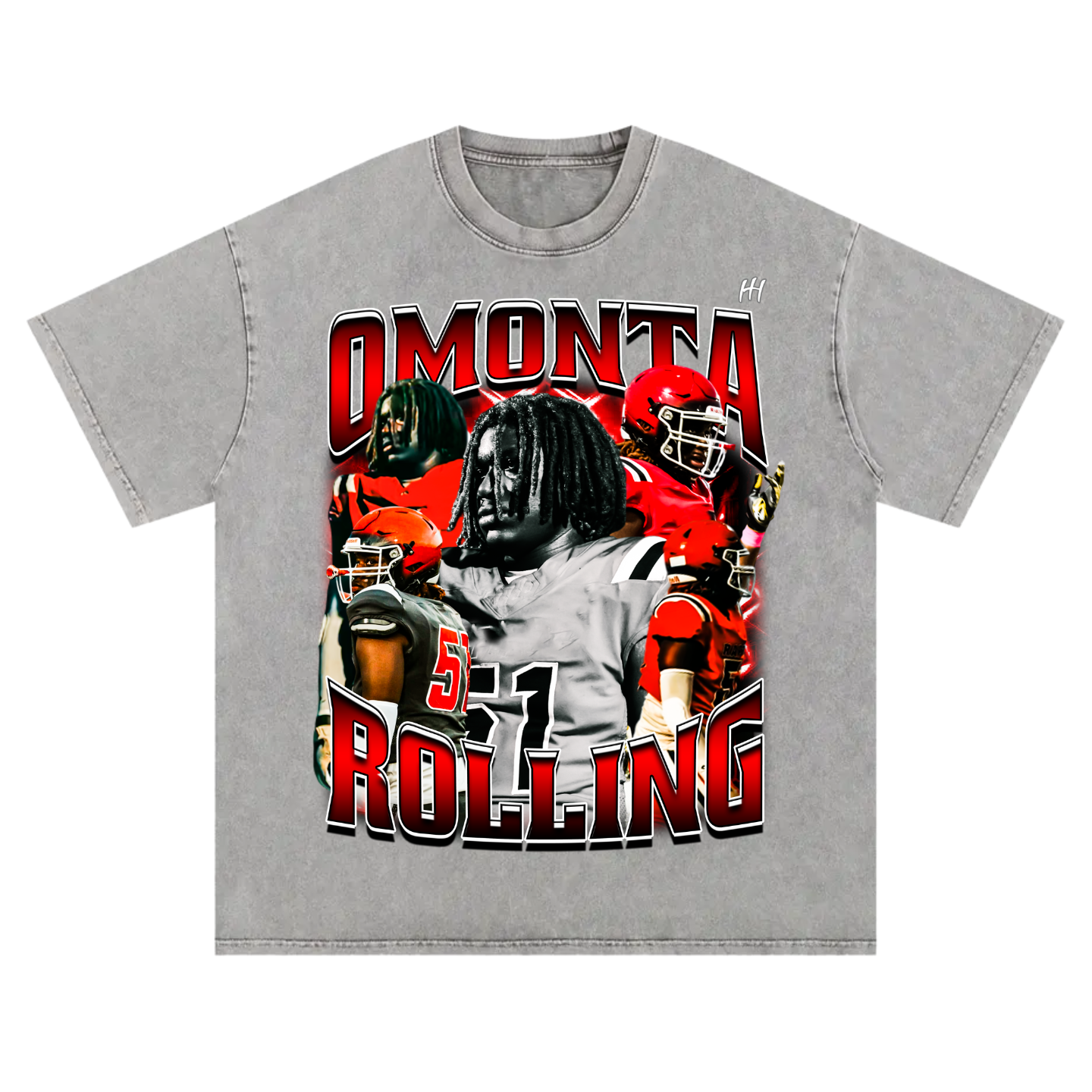 Omonta rolling Heavyweight Oversized T-shirt