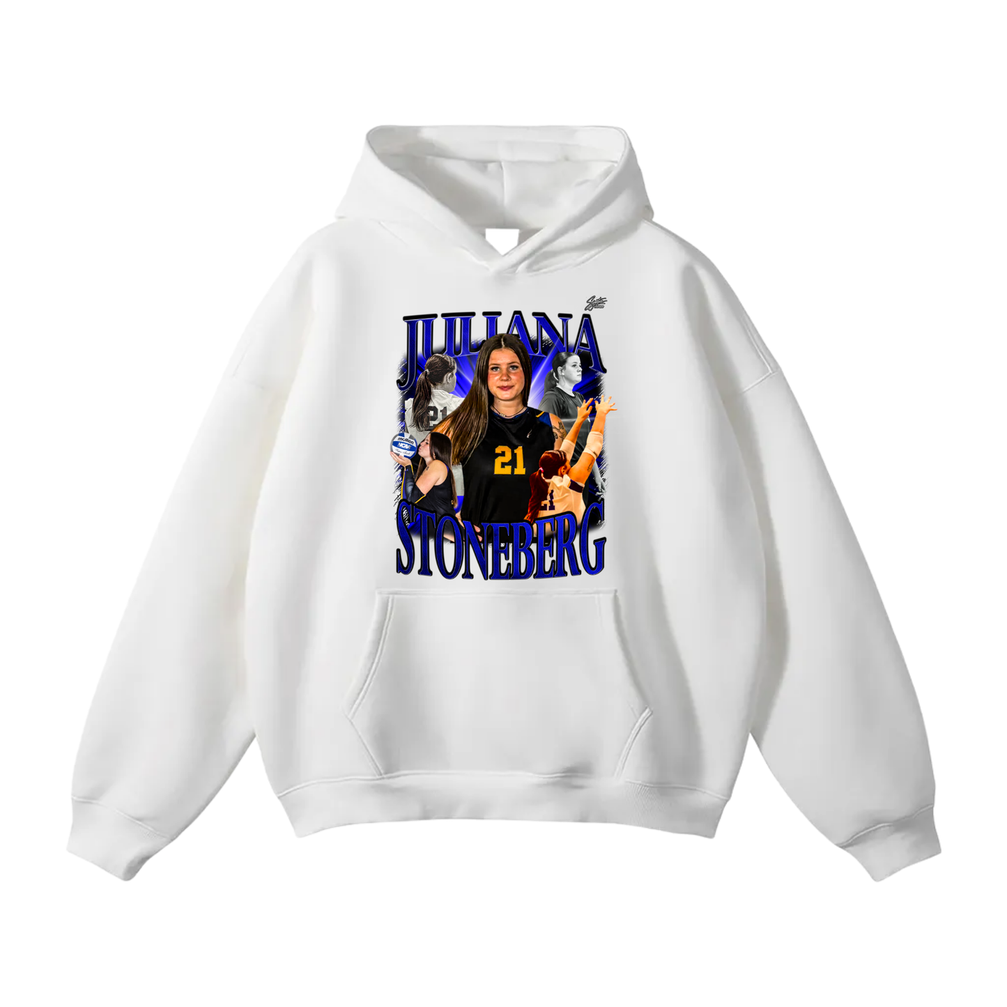 Juliana Stoneberg Oversize Fleeced Hoodie