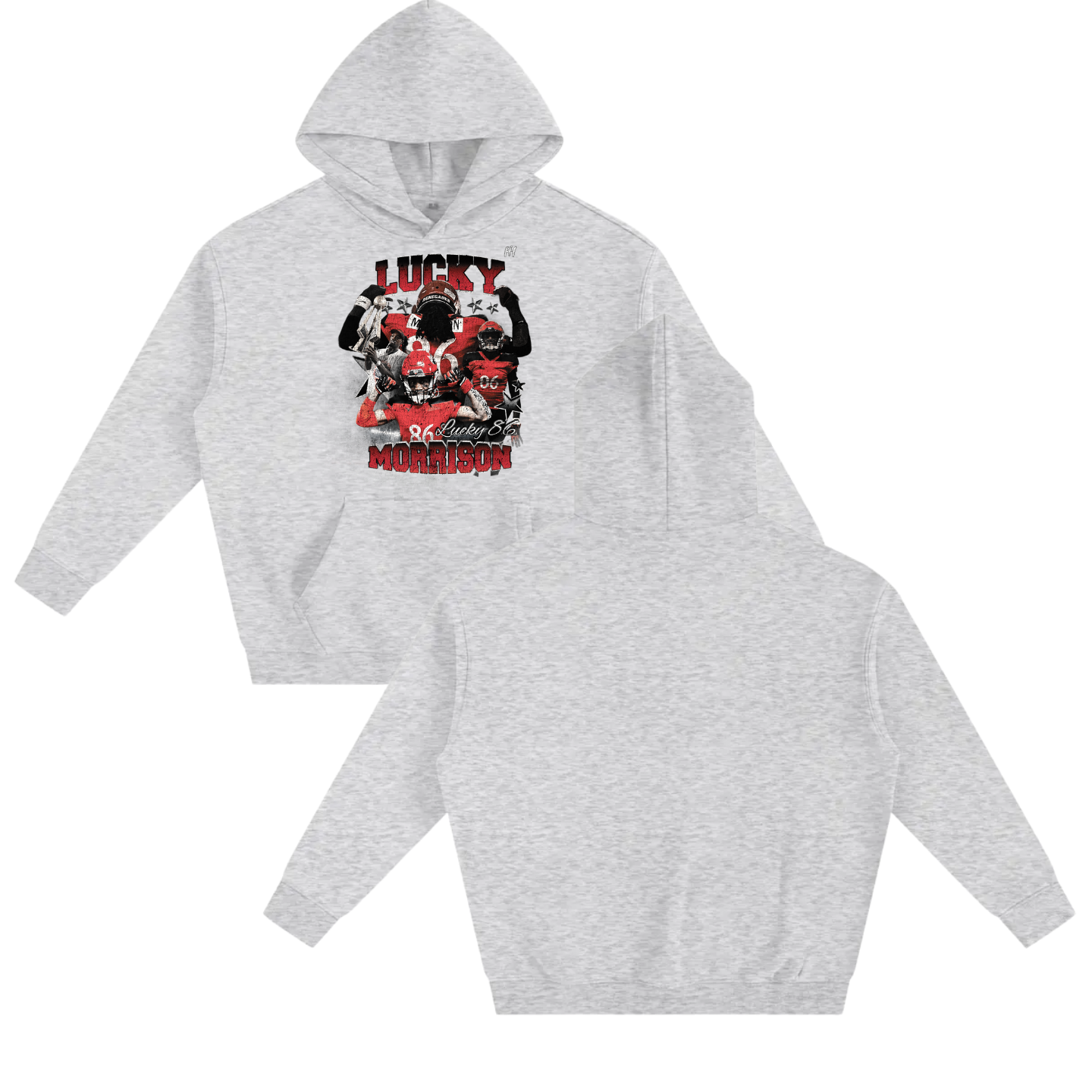 Dontrell Morrison Oversize Fleeced Hoodie