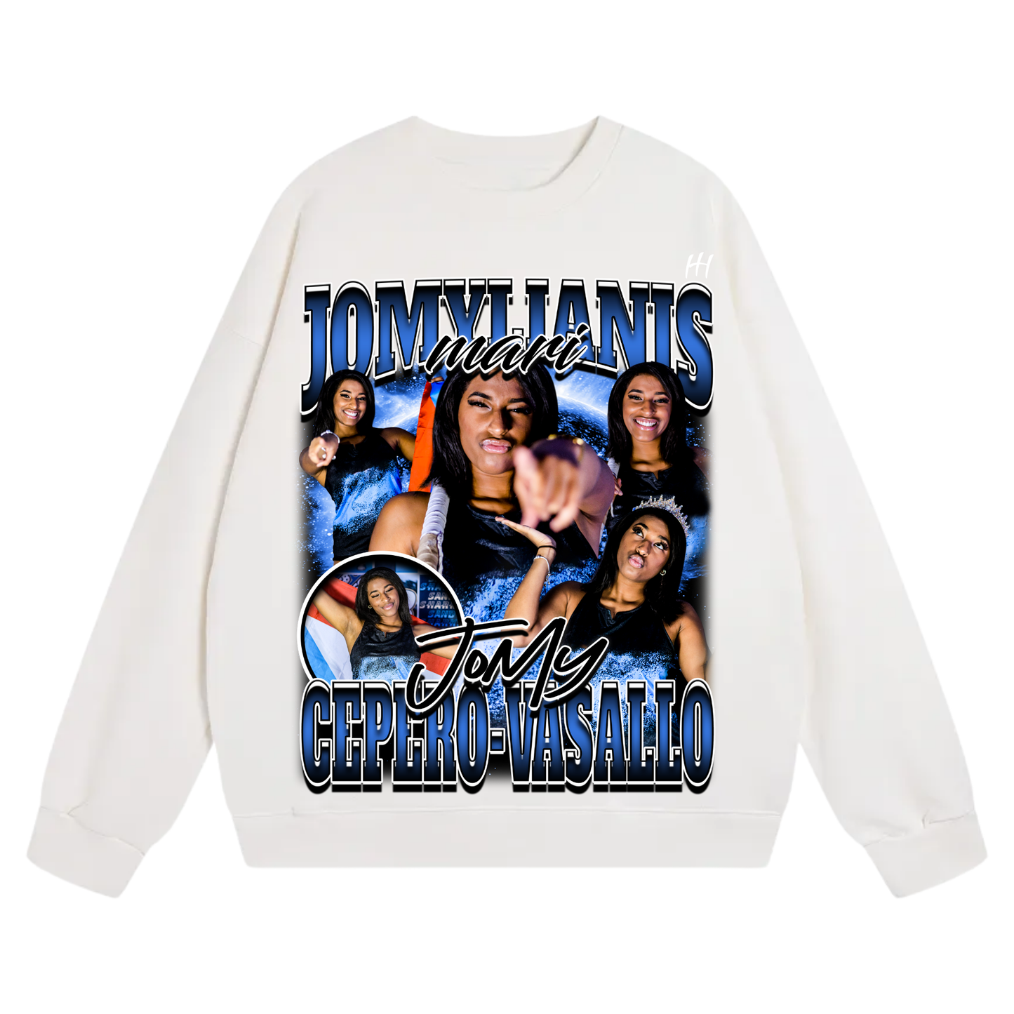 Jomylianis Mari cepero-vasallo Heavyweight Crewneck Sweatshirt