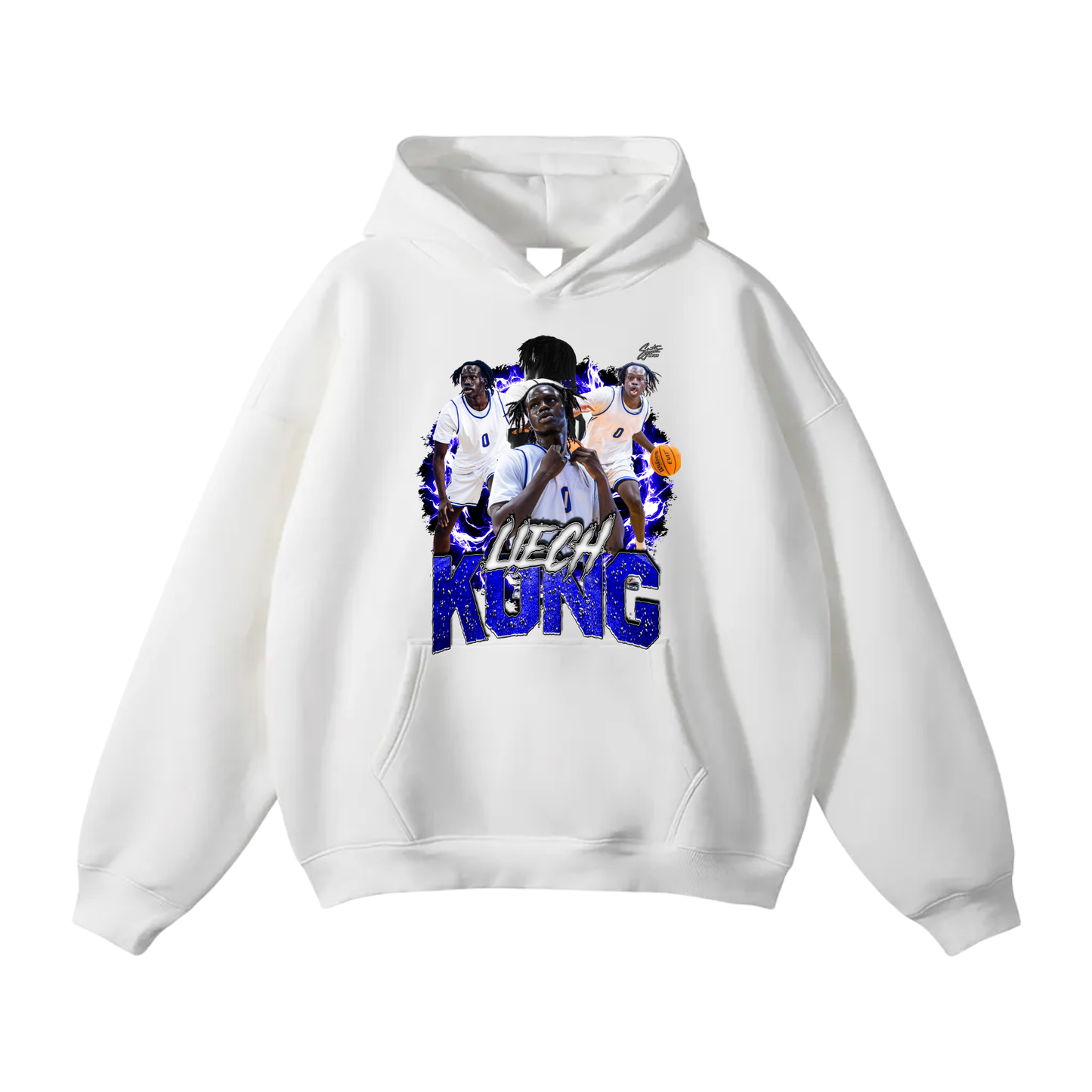 Liech Kong Oversize Fleeced Hoodie