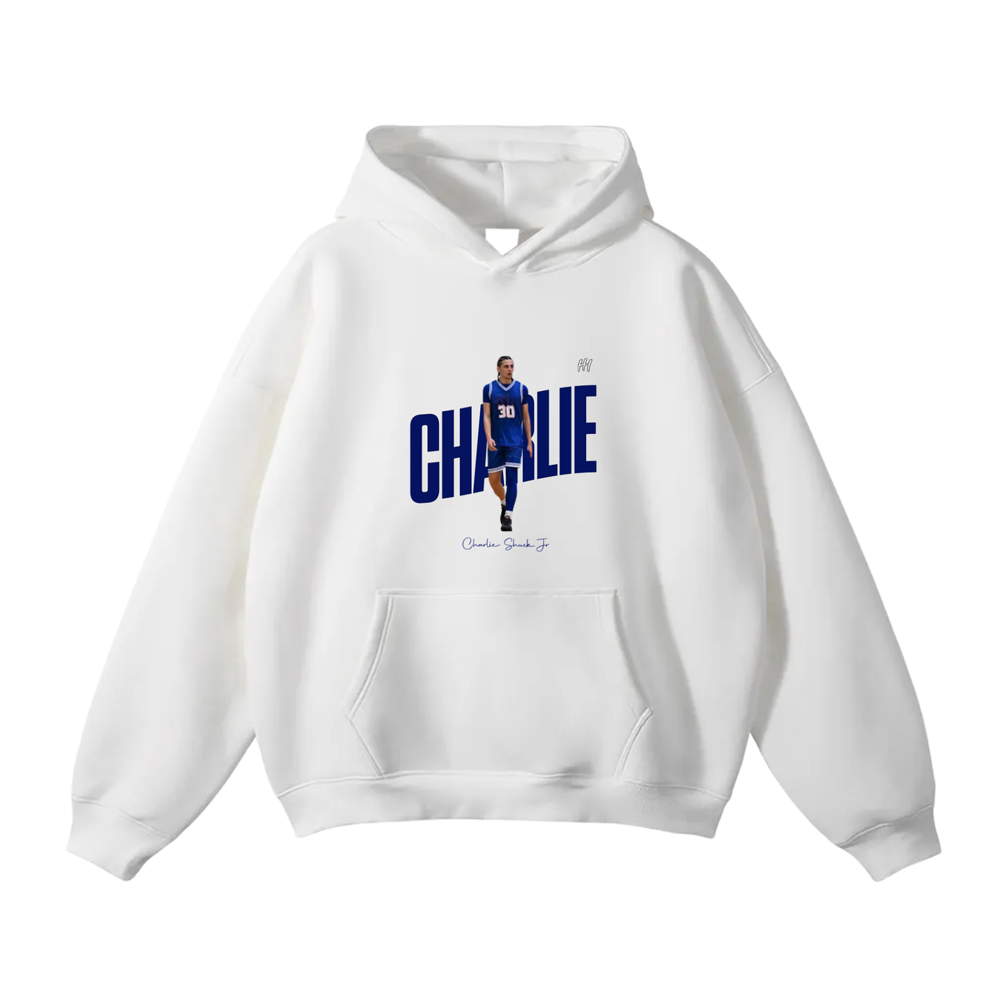 Charlie Shuck Jr Oversize Fleeced Hoodie