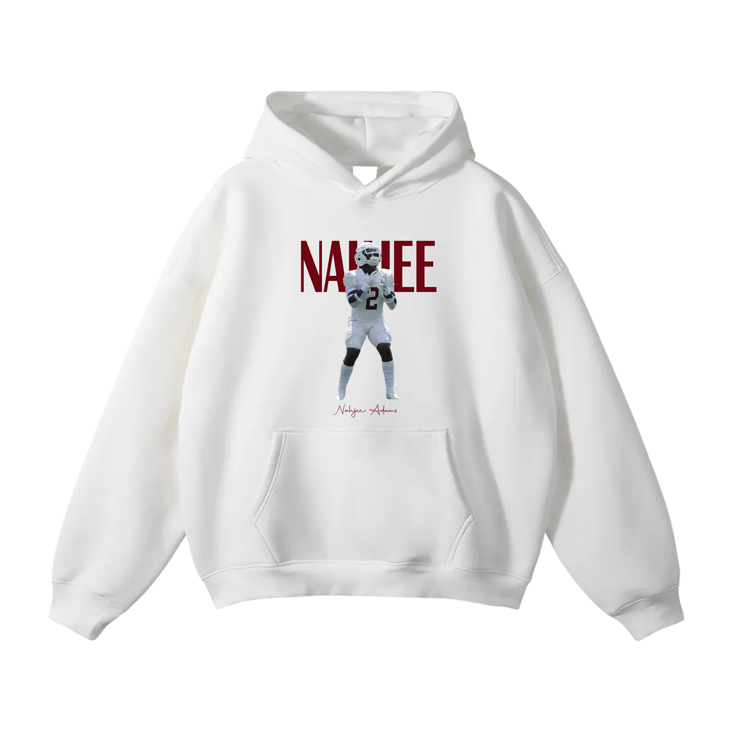Nahjee Adams Oversize Fleeced Hoodie