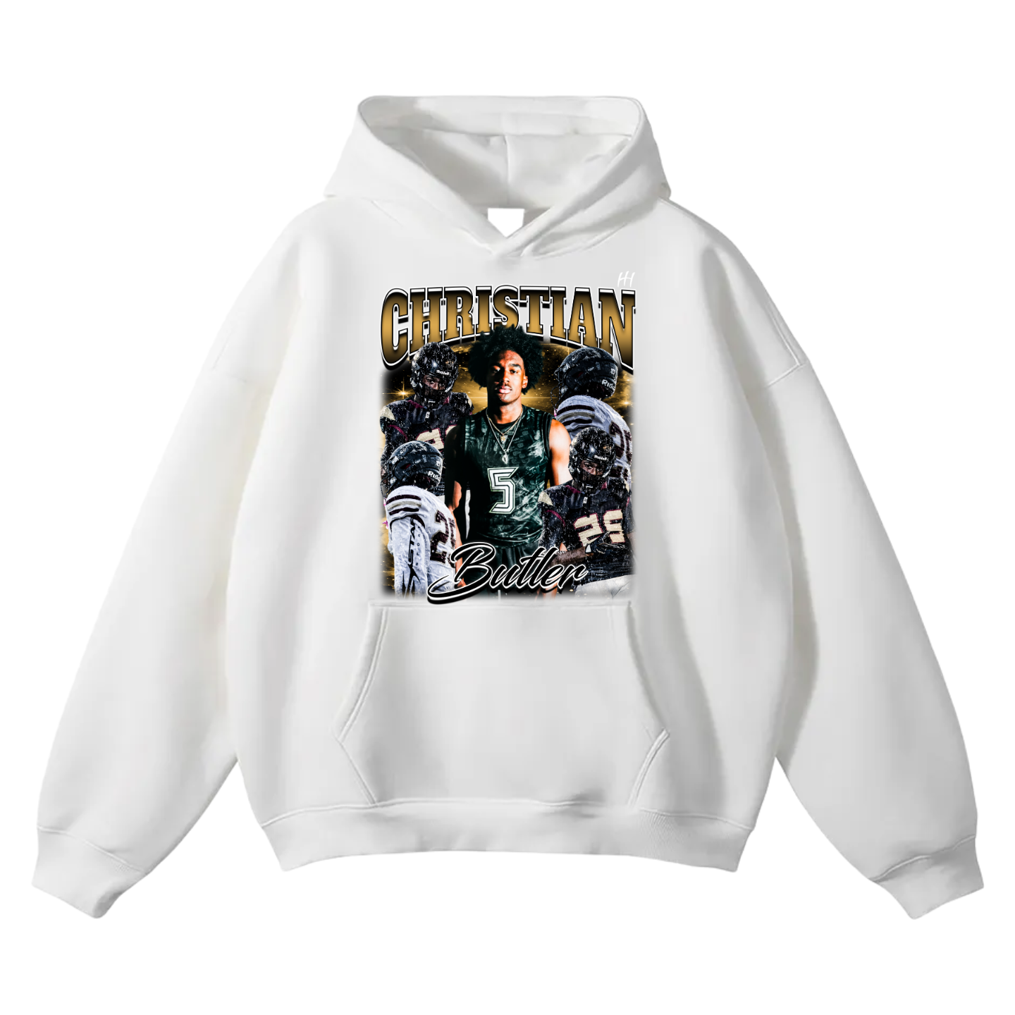 Christian Butler Oversize Fleeced Hoodie