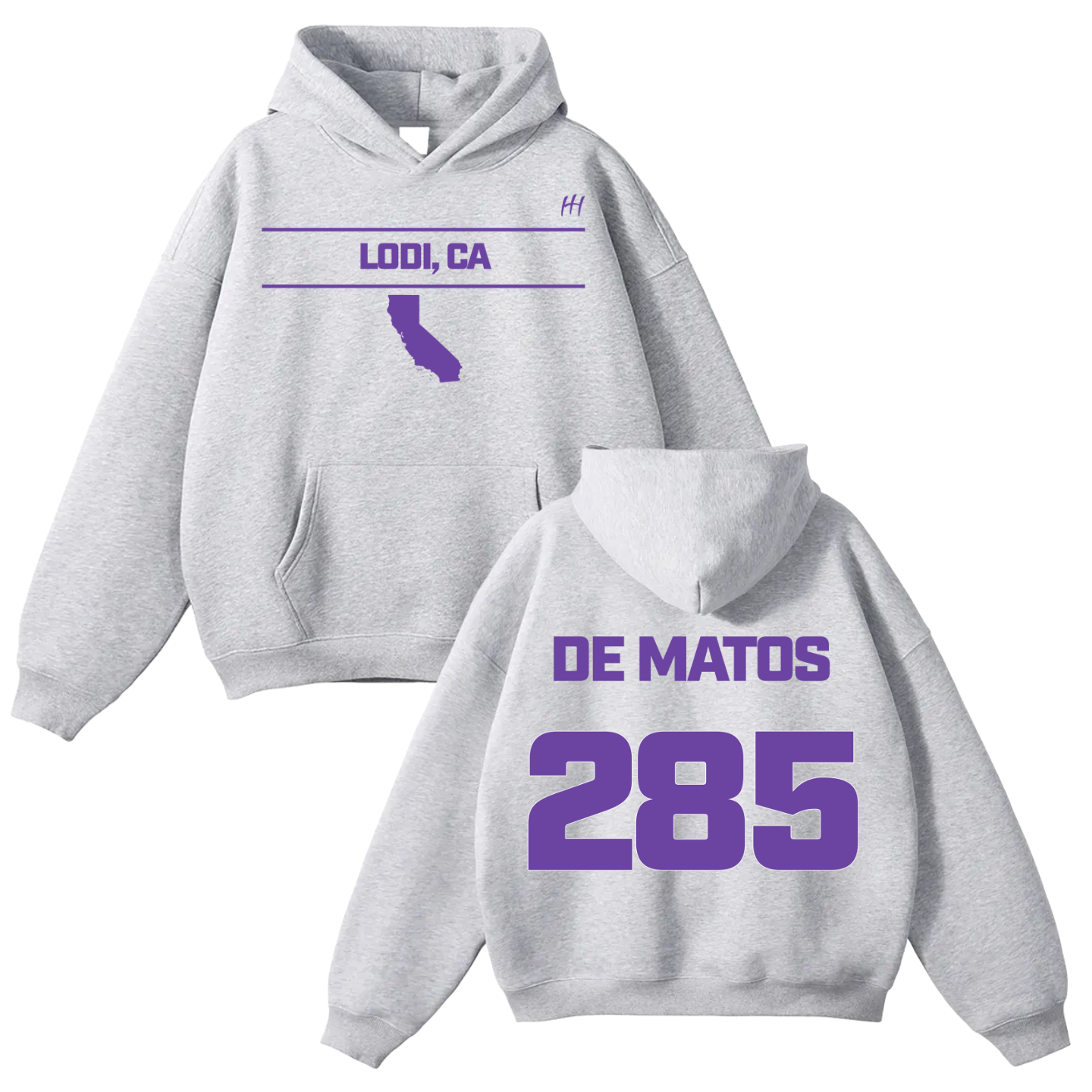 Felipe De Matos Oversize Fleeced Hoodie