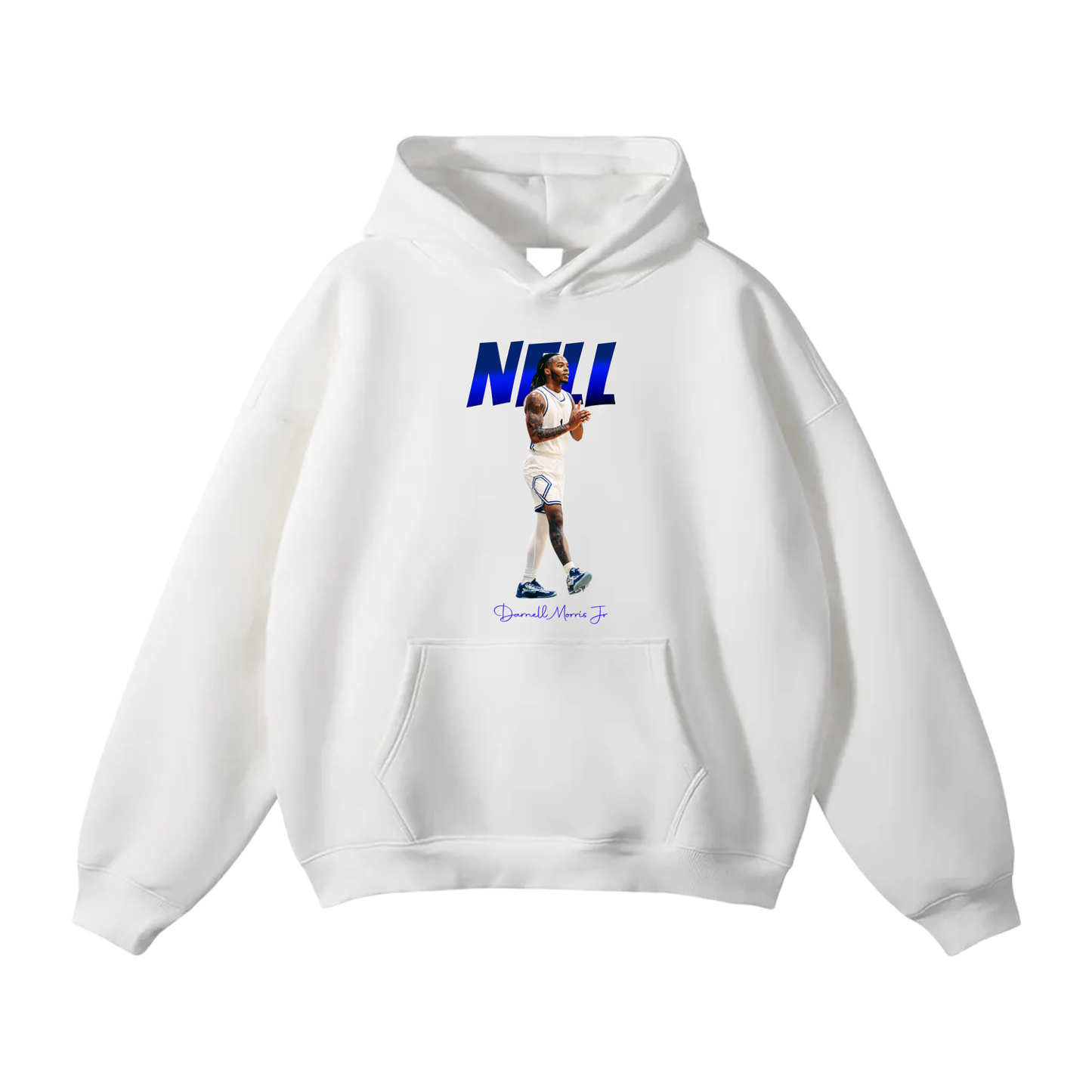 Darnell Morris Jr Oversize Fleeced Hoodie