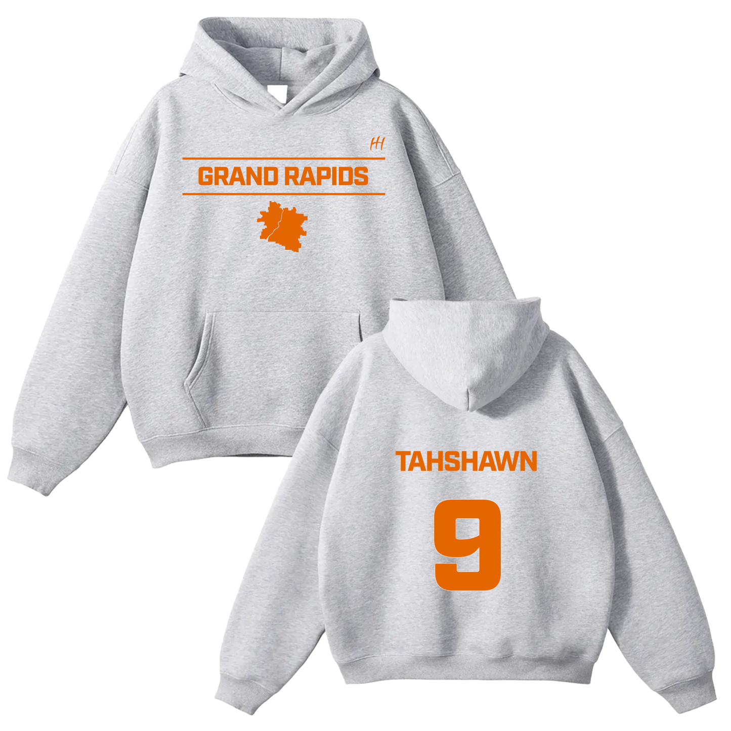 Tahshawn Gulley Oversize Fleeced Hoodie