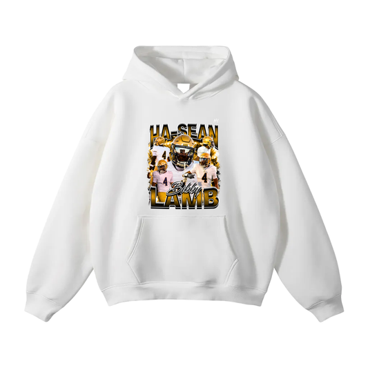 Ha-Sean Lamb Oversize Fleeced Hoodie