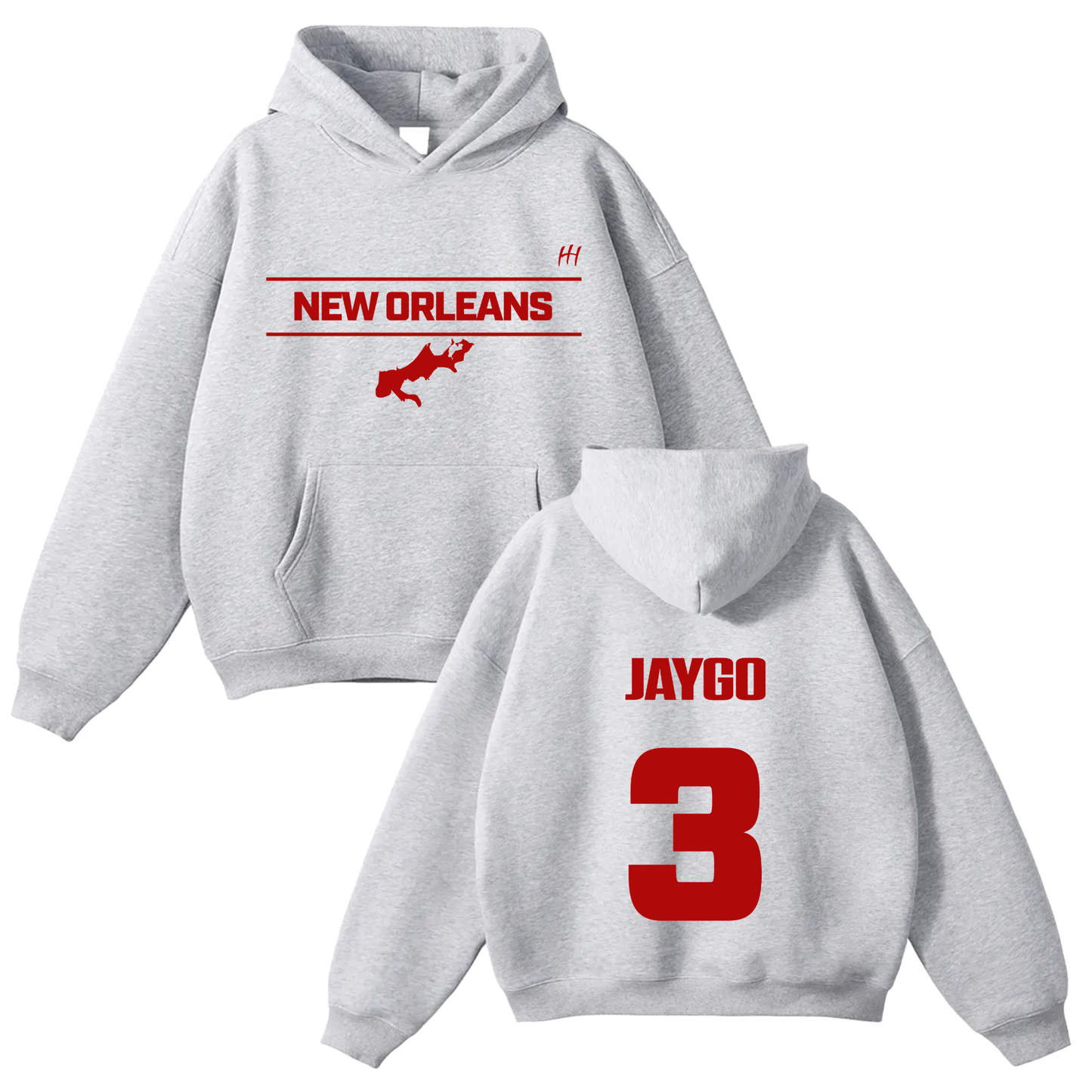Jeffery Anderson Oversize Fleeced Hoodie
