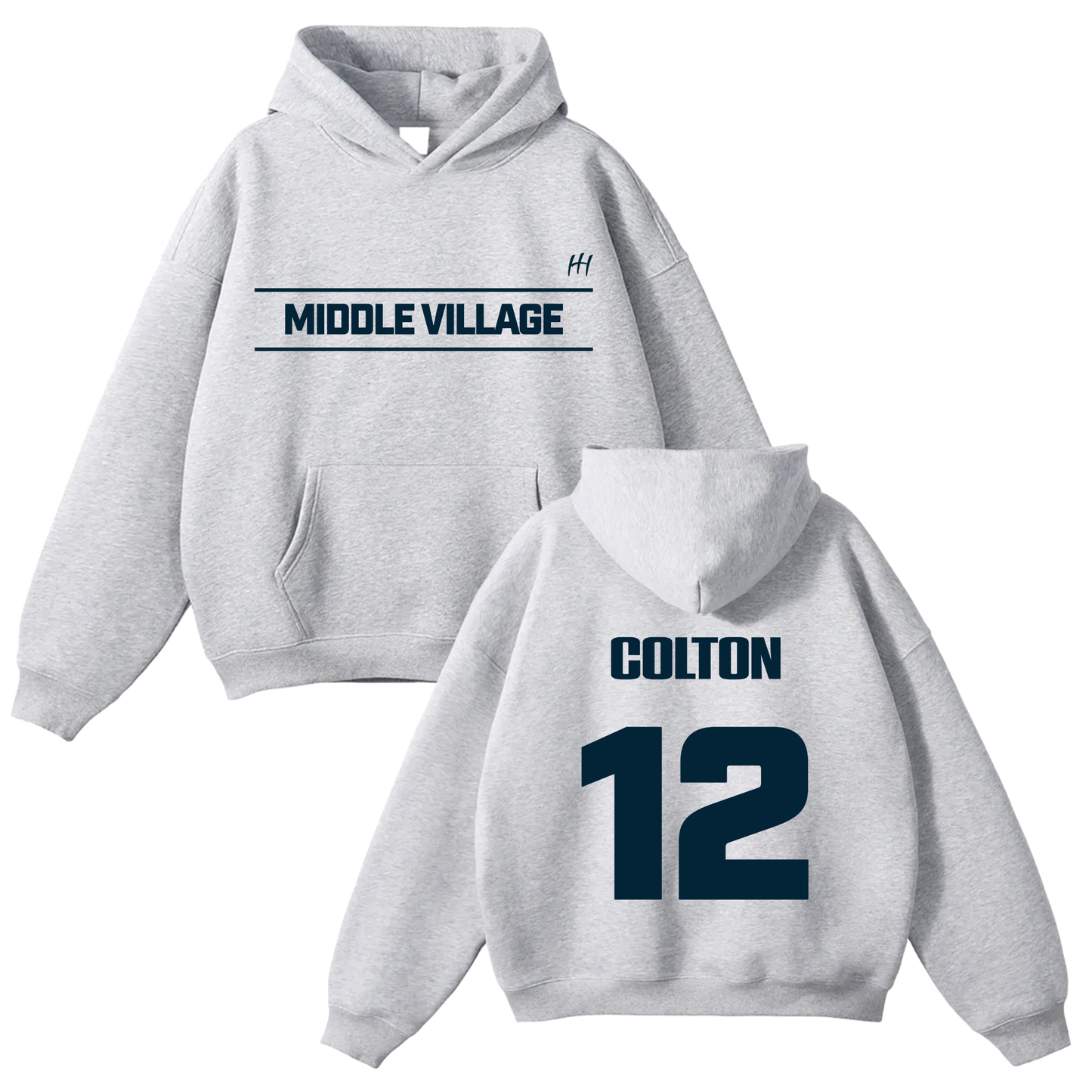 Colton Fralick Oversize Fleeced Hoodie