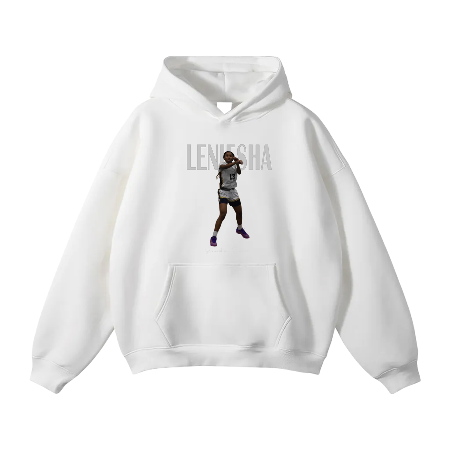 Leniesha Burris Oversize Fleeced Hoodie