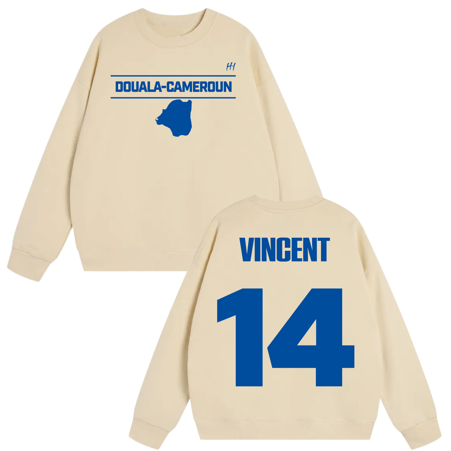 Vincent TAKOUENTSO Heavyweight Crewneck Sweatshirt