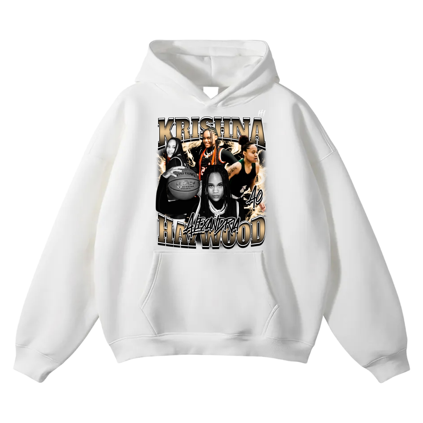 Krishna Alexandria Haywood Oversize Fleeced Hoodie